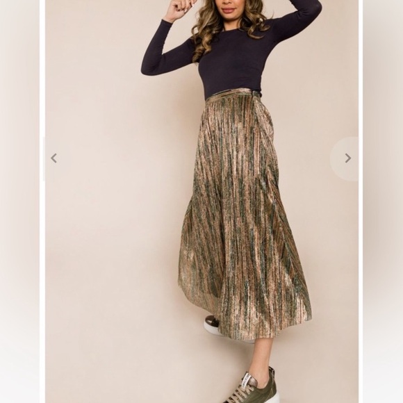 ba&sh Dresses & Skirts - ba&sh Paris Suzon Black Midi Skirt